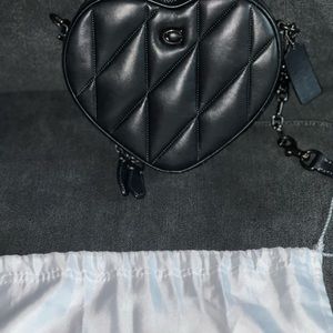 Authentic Coach Heart Bag